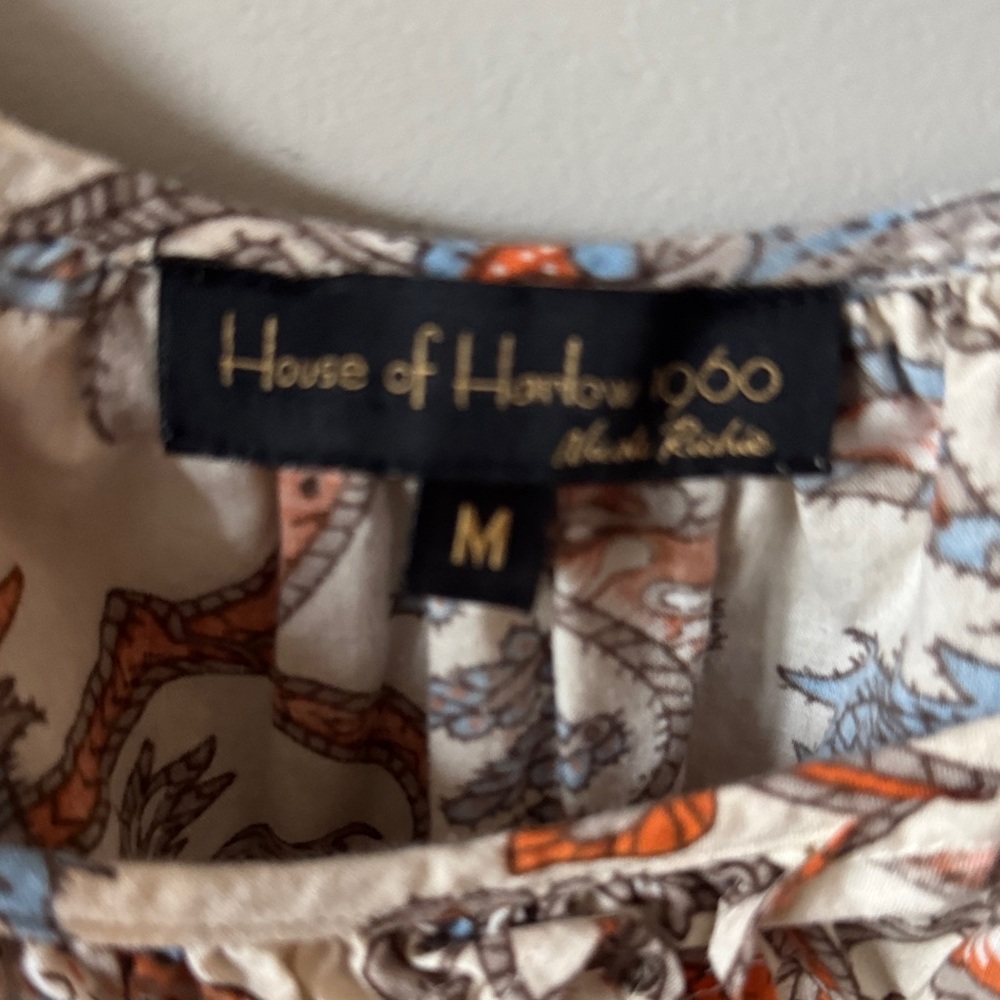 House of Harlow 1960 Multicolor Patterned Dress - Picture 2 of 6